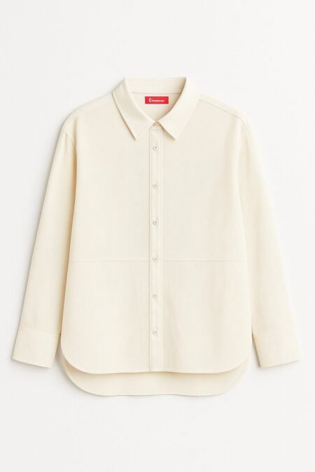 Basic Shirt Top - White