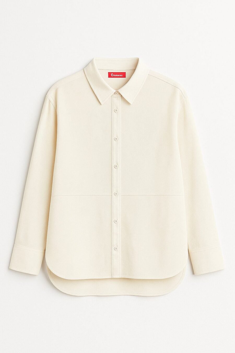 Basic Shirt Top - White
